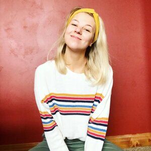 Rainbow Striped Sweater